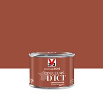 Peinture bois Couleurs d’ici 125ml orange oxyde – V33
