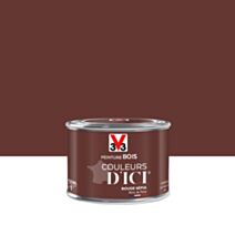 PEINTURE V33  BOIS COULEURS D’ICI ®  ROUGE SEPIA 125 ML