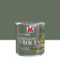 PEINTURE V33  BOIS COULEURS D’ICI ®  KAKI GRISE  0,5 L