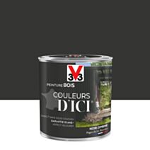 PEINTURE V33  BOIS COULEURS D’ICI ®  NOIR OMBRE 0,5 L