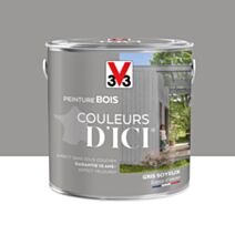 Peinture bois gris soyeux 2l