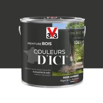 PEINTURE V33  BOIS COULEURS D’ICI ®  NOIR OMBRE 2 L