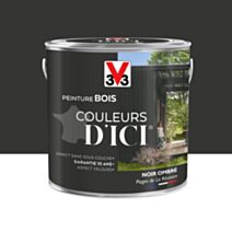 PEINTURE V33  BOIS COULEURS D’ICI ®  NOIR OMBRE 2 L