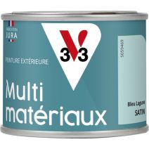 Peinture satin bleu lag 0l125