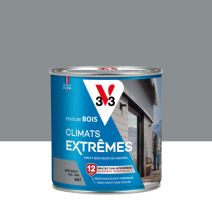 Peinture bois mat gris galet 0l5