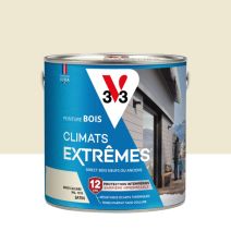 Peinture bois Climats Extrêmes Calcaire Satin 2L - V33