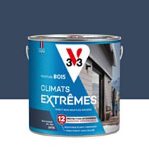 Peinture bois satin bleu hog 2l