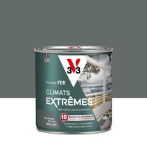 Peinture fer climats extrêmes brillant gris basal 0l5