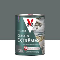 Peinture fer climats extrêmes brillant gris basal 1.5l