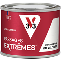 Vitrificateur passages extrêmes mat blanc nordique 125 mL - V33