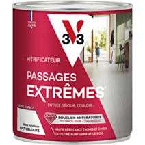 Vitrificateur passages extrêmes mat blanc nordique 0,75 L - V33