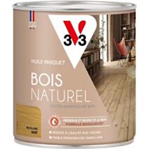 Huile de protection de bois nature intérieur incolore 0,75 L - V33