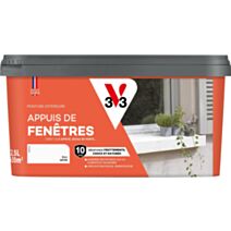 Peinture extérieure Appui de fenêtre blanc 2,5L - V33
