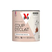 Peinture intérieure mat Coup d'Éclat blanc cocon 0,5 L - v33