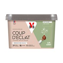 Peinture intérieure mat Coup d'Éclat vert lichen 2,5 L - v33