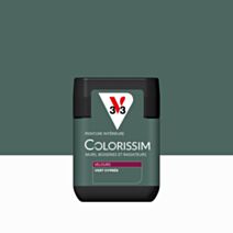 Peinture Intérieure Vert Cyprès Velours 75ml Colorissim® - V33