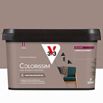 Peinture Intérieure Crème de Marron Velours 2,5L Colorissim® - V33