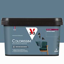 Peinture Intérieure Pétrole Grisé Velours 2,5L Colorissim® - V33