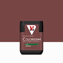 Peinture intérieure Colorissim® Amarante Satiné 75ml - V33