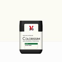 Peinture intérieure Colorissim® Blanc Grisé Satiné 75ml - V33