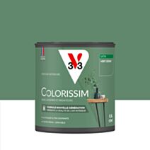 Peinture intérieure Colorissim® Vert Cèdre Satiné 0,5L - V33