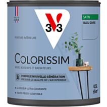 Peinture Colorissim satin 0,5L bleu givré - V33