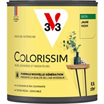 Peinture Colorissim satin 0,5L jaune vichy - V33