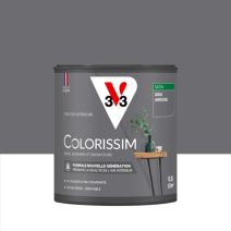 Peinture intérieure Colorissim® Gris Ardoise Satiné 0,5L - V33