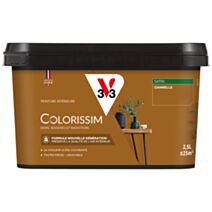 Peinture colorissim 2,5 l satin cannelle