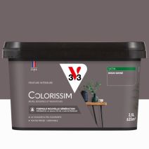 Peinture intérieure Colorissim® Brun Grisé Satiné 2,5L - V33