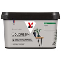 Peinture colorissim 2,5 l satin granit