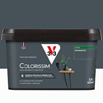 Peinture intérieure Colorissim® Anthracite Satiné 2,5L - V33