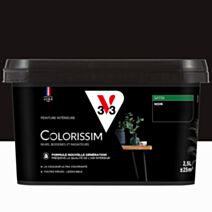 Peinture intérieure Colorissim® Noir Satiné 2,5L - V33