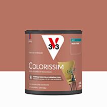 Peinture intérieure Colorissim® Rose Fumé Mat 0,5L - V33
