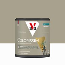 Peinture intérieure Colorissim® Vert Sauge Mat 0,5L - V33