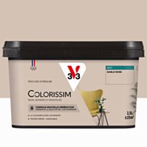 Peinture intérieure Colorissim® Sable Rose Mat 2,5L - V33