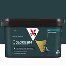 Peinture intérieure Colorissim® Vert Profond Mat 2,5L - V33