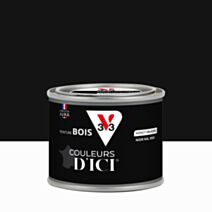 Peinture Bois Couleurs D’Ici® Noir 125ml - V33