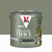 Peinture Bois Couleurs D’Ici® Kaki Grisé 2L - V33