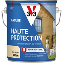 Lasure Haute Protection incolore Satin 2,5L - V33