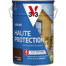 Lasure Haute Protection chêne foncé Satin 5L - V33