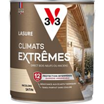 Lasure Climats Extrêmes ® 12ans incolore Satin 2,5L - V33