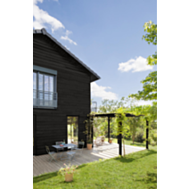 Lasure Haute Protection noir charbon Satin 125 ml - V33