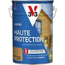 Lasure Haute Protection chêne naturel Satin 5L - V33