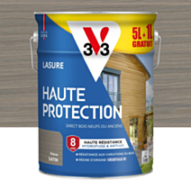 Lasure Haute Protection poivre Satin 5L + 20% - V33