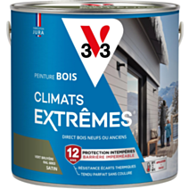 Peinture bois Climats Extrêmes vert bruyère satin 2L - V33