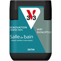 Peinture Rénovation Perfection eucalyptus satin 75ml - V33