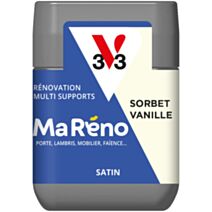 Testeur peinture Ma Reno vanille satiné 75ml - V33