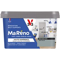 Peinture MA Reno gris galet satiné 0,5L - V33