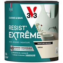 Peinture Cuisine & Bain Resist Extrême 0,5L grege velours - V33